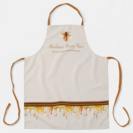 Honey Bee Business Branding Schort (Voorkant)