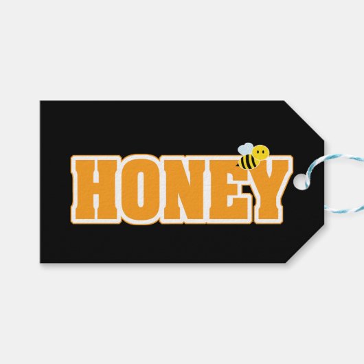 HONEY BEE CADEAULABEL (Voorkant (Horizontaal))