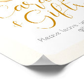 Honey Bee Cards And Gift Baby Shower Table Sign Poster (Hoek)