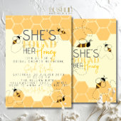 Honey Bee Comb Bruids Douche Uitnodiging
