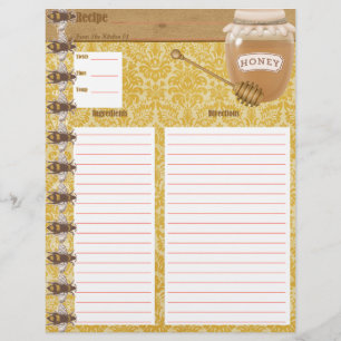 Honey Bee Cookbook Tussenvoegsel
