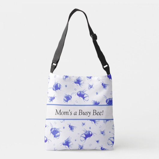 Honey Bee Cross Body Bag voor Reizen Crossbody Tas (Achterkant)