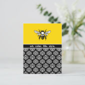 Honey Bee Custom Briefkaart (Staand voorkant)