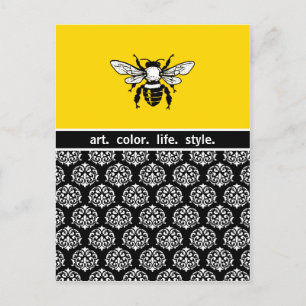 Honey Bee Custom Briefkaart