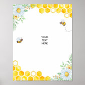 Honey Bee Custom Poster (Voorkant)