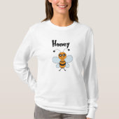 Honey Bee Cute T-shirt (Voorkant)