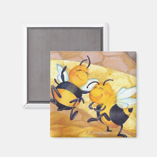 Honey Bee Dance / Magneet (Voorkant / Achterkant)