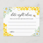Honey Bee Date Night Ideas Bridal Shower (Voorkant)