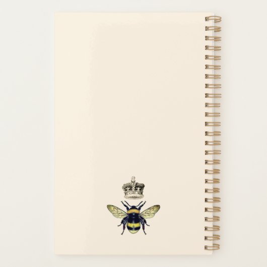 Honey Bee en Crown Business Planner (Achterkant)