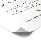 Honey Bee en Daisy Raad hoeveel spelvertoning Poster (Hoek)