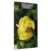 Honey Bee en Yellow Rose Tweezijdig Klembord (Rechts)
