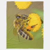 HONEY BEE FLEECE DEKEN (Voorkant)