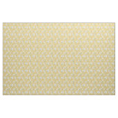 Honey Bee Floral Gold Stof (Yard (91,4 cm))