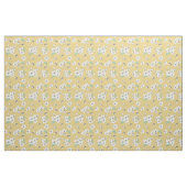 Honey Bee Floral Gold Stof (Fat Quarter)