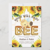 Honey Bee Gender Onthult Wat Zal baby Zijn Kaart (Voorkant)