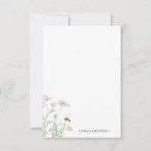 Honey Bee Gepersonaliseerde briefkaart (Voorkant)