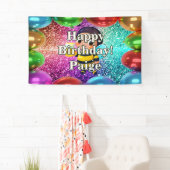 Honey Bee gepersonaliseerde karakter verjaardag ba Spandoek (Insitu)