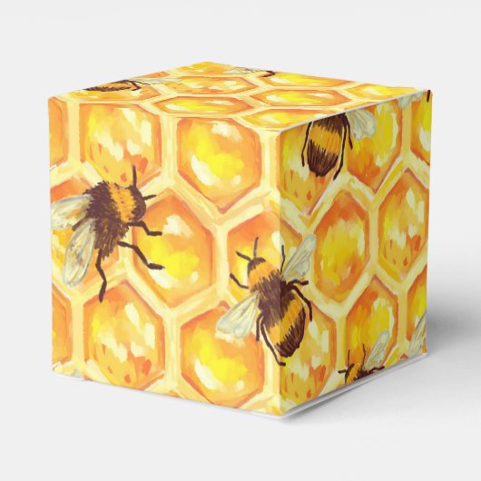 Honey Bee geschenkdoos Bedankdoosjes (Achterkant)