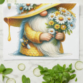 Honey Bee Gnome Keuken Handdoeken (Gevouwen)