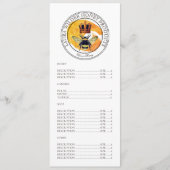 Honey Bee Gold Crown Logo Productprijslijst Menu (Voorkant)