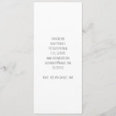 Honey Bee Gold Crown Logo Productprijslijst Menu (Achterkant)