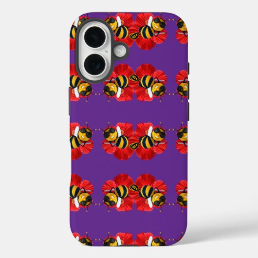 Honey Bee Good - Bij Met Attitude Hoesje (Achterkant)
