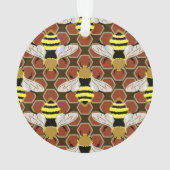 Honey Bee Graphic Ornament (achterkant)