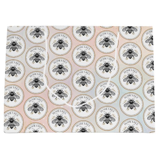 Honey Bee Groot Cadeauzakje (Voorkant)