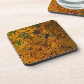 Honey Bee Hard Plastic onderzetter (Linkerzijde)