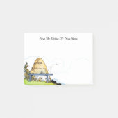  Honey Bee Hive Custom Script Stickies Post-it® Notes (Voorkant)