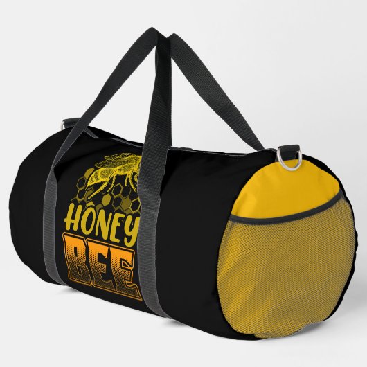 Honey Bee Honeycomb Graphic Plunjezak (Rechterhoek)