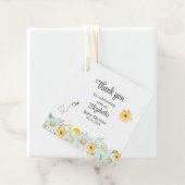 Honey Bee Kamille Meadow Baby shower Dank u Bedankjes Labels (In situ)