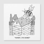 Honey Bee keert terug naar zijn bijenkorf (Voorkant)