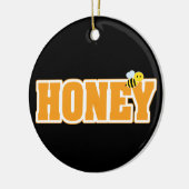 HONEY BEE KERAMISCH ORNAMENT (Links)