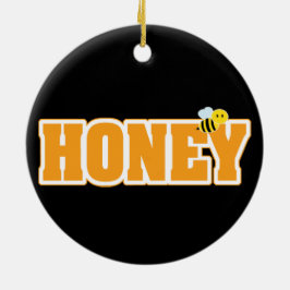 HONEY BEE KERAMISCH ORNAMENT