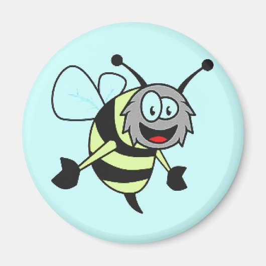 "Honey Bee" koelkastmagneet Magneet (Voorkant)