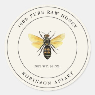  Honey Bee Label