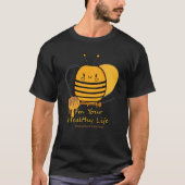 Honey Bee Life Protector - 20 april Sticker T-shirt (Voorkant)