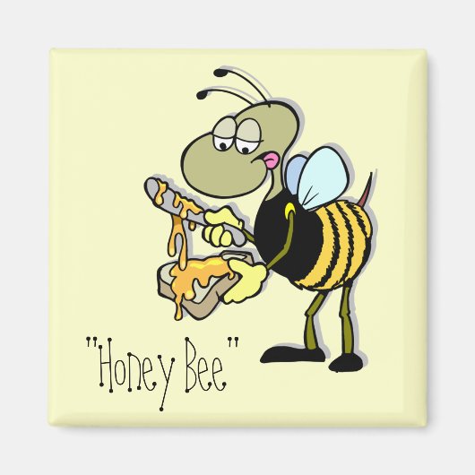 "Honey Bee" Magneet (Voorkant)