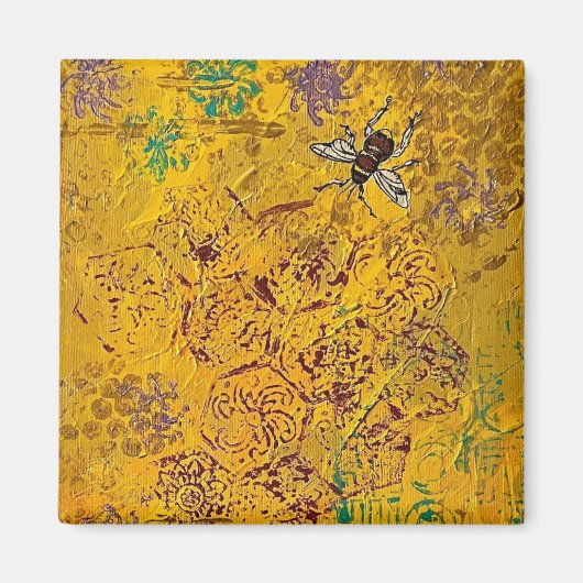 Honey Bee Magnet (Voorkant)