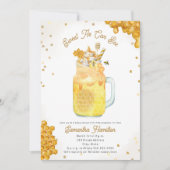 Honey Bee Milkshake Neutraal Baby shower Kaart (Voorkant)