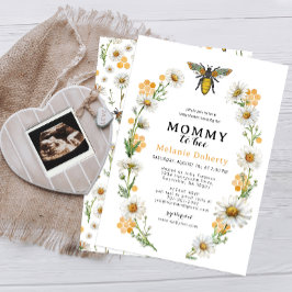 Honey Bee Mommy to Bee Baby shower Invitation | Wi Kaart