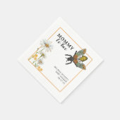 Honey Bee Mommy to Bee Baby shower Servetten | klu (Hoek)