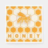 Honey Bee Napkins Servet (Voorkant)