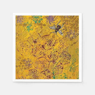 Honey Bee Napkins Servet