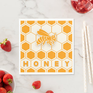 Honey Bee Napkins Servet