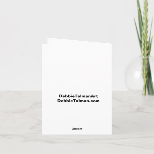 Honey Bee Note Kaart (Achterkant)