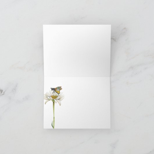 Honey Bee Ouders to Bee Baby shower Dank je wel Ca Bedankkaart (Binnen)