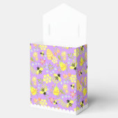 Honey Bee Paarse Bedankdoosjes (Geopend)