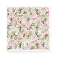 Honey Bee Pink Floral
